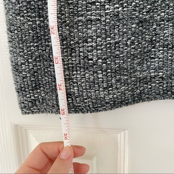 Maje Bodycon Thick Gray Sweater Dress EUC - Picture 7 of 7